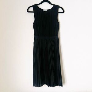New DKNY Pleat Little Black Dress